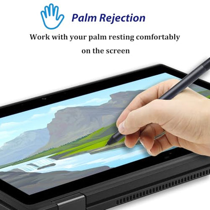 Active Pen PN557W Compatible for Dell Active Pen PN557W Compatible with Dell 2-in-1s for Insipron 7435 Stylus,for Latitude 5289 5300 7210 9410 5290,XPS 15 9570/9575 Pen