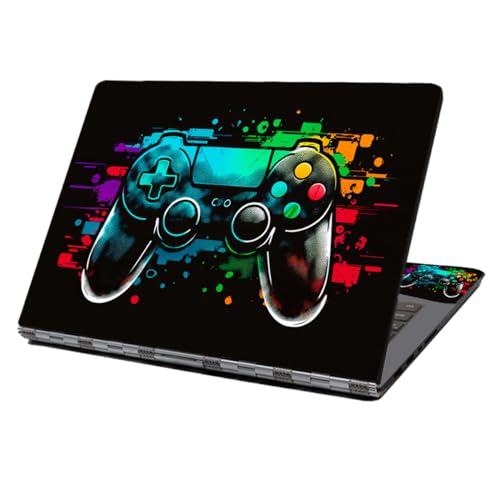 Laptop Skin Sticker Decal,12" 13" 13.3" 14" 15" 15.4" 15.6 inch Personalized Laptop Vinyl Skin Sticker Cover Art Decal Universal Protector Notebook PC Cover Case (Game Controller) - color: Game Controller