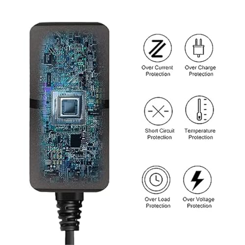 5V USB-C AC/DC Adapter Compatible with KYY K3 K3-1 K3-2 15.6" 1080P FHD USB-C HDMI Computer Laptop Display 15.6-inch Portable Monitor 5volt USB Type-C Power Supply Wall Charger Cable PSU