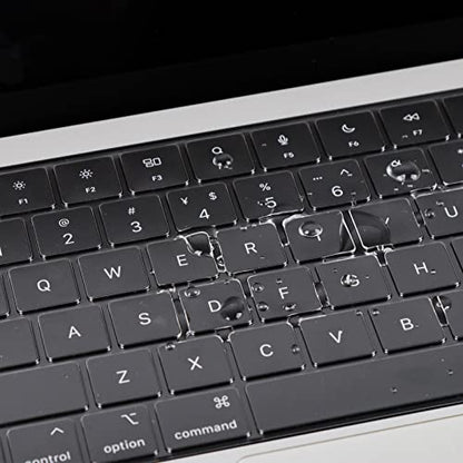 TPU Keyboard Cover for MacBook Air 13" 15" and MacBook Pro 14" 16" | Keyboard Skin Protector for MacBook Air 13" 15" (2022-2024) MacBook Pro 14" 16" (2021-2024)