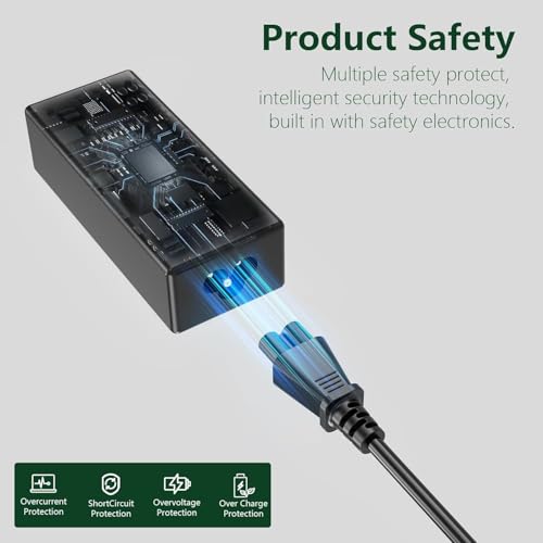 45W Laptop Charger Power Adapter Compatible with Acer Aspire 3 14 15 Spin 14, Fit for A314 A315 A317 Series A315-58 58G 57G 24P 44P A314-21 22 31 Laptop Replacement Charger
