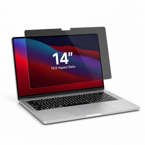 ENCASED 14-Inch Laptop Privacy Screen Protector for 16:9 Display