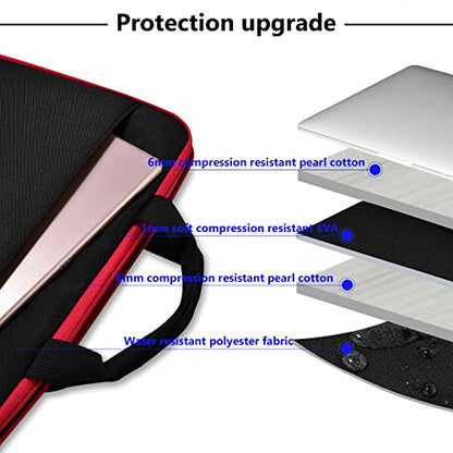 Hseok Laptop Sleeve 13-14 Inch Case Briefcase Compatible with MacBook Neo Pro 14 M5/M4/M3/M2/M1, All Models 13.3 Mac Air/Pro, XPS 13 14, Most Popular 13"-14" Notebooks,B01K03 - color: B01K03, size: 13"-14"