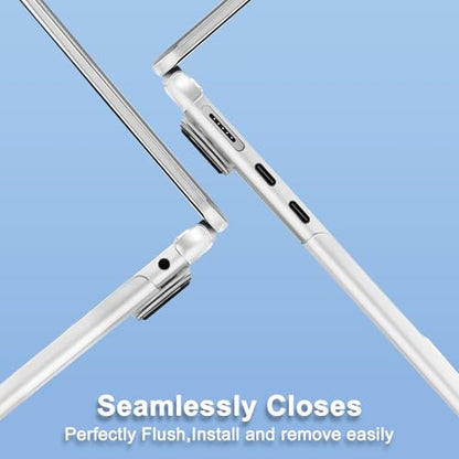 MOSISO Compatible with MacBook Air 15 inch Case M5 M4 M3 M2, Frost Clear | Ultra Thin Hard Case,Precision Color & Anti-Fingerprint -Compatible with MacBook Air 15.3 inch A3241 A3114 A2941 2026-2023 - color: Matte Clear