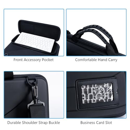 Laptop Sun Shade Bag for 13-14 Inch,Chromebook Protective Sleeve Case Blocks Sunlight with Portable Shield Cover for Working Outside,Protects Privacy, Anti-Glare, Computer Hard Shell (Patent Pending) - size: 13-14inch