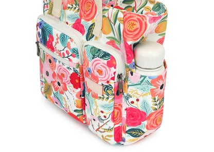 Women Tote Bag With Muti-Pockets,Lightweight Shoulder Bag,Large Capacity Handbag for Travel, Work, Gym - color: Flower