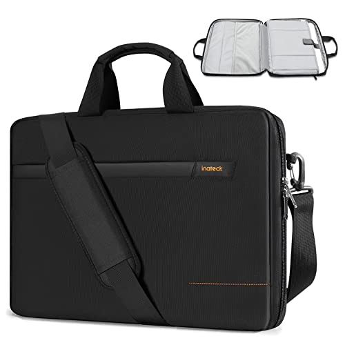 Inateck 15.6 Inch TSA Friendly Laptop Bag Case for Men and Women, Compatible with Most 15-15.6 inch Laptops, with Trolley Strap