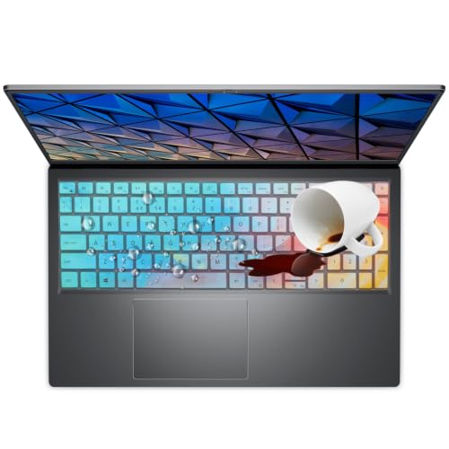 Colorful Keyboard Cover for 2025 Dell 15 Laptop DC15250 DC15255 15.6, Dell Inspiron 15 3510 3511 3515 3525 3530 3535 5510 5515 5518 7510 15.6, Vostro 3510 3520 3530 5510 5515 15.6, Inspiron 7610 - color: Colorful