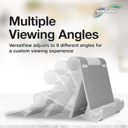 BoxWave Stand and Mount Compatible with ARZOPA Portable Monitor S1 Table (15.6 in) - VersaView Aluminum Stand, Portable, Multi Angle Viewing Sturdy