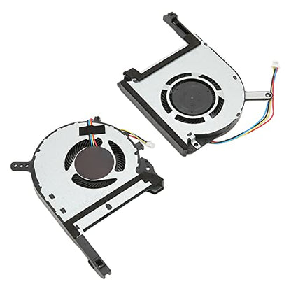 Aluminum Laptop Cooler Stand with 2 Ultra Quiet Fans Design for 13 17 Notebooks Gaming Laptops - size: CPU and GPU Fan