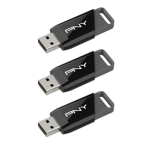 PNY 128GB Attaché X USB 3.2 Gen 1 Flash Drive, Advanced Performance Up to 130MB/s Read, Everyday Data Store & Transfer, Reliable Portable Storage, Durable, Type-A, Computers, Laptops, Desktops, 3-Pack - size: 128GB 3-Pack