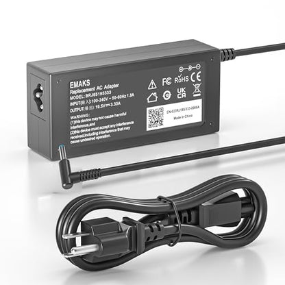 45W 65W Laptop Charger SK90A195231 SK90195333 for HP Pavilion 15-F F272WM | for 15-f111dx 15-f211wm 15-f271wm 15-f233wm f387wm f211nr f337wm f224wm and More hp Laptop Power Supply Cargador Ac Adapter