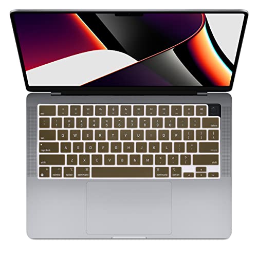 Se7enline Compatible with MacBook Keyboard Cover Skin for Mac Neo & Air 13/15 & Pro 14/16 inch (M5 M4 M3 M2 M1 A18) 2026/2025/2024/2023/2022/2021 Silicone Waterproof Dustproof Durable,Avocado Green - color: Avocado Green
