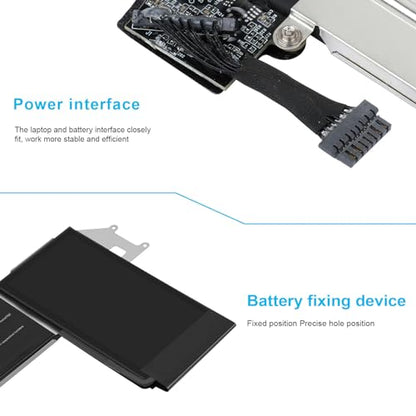 TREE.NB A1965 Laptop Battery Replacement for MacBook Air 13 inch Retina A1932(Late 2018 2019) A2179 (Early 2020) EMC 3184 3302 MacBookAir8,1 8,2 9,1 MRE82LL/A MRE92LL/A MVFH2LL/A MVFM2LL/A MRE82B/A - size: ‎11.4x5.98x0.2inch A1965