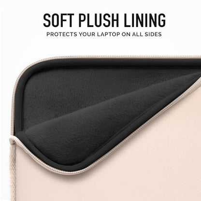 Vandel Slim MacBook Pro 14 inch Laptop Sleeve, Neoprene 14 Inch Apple MacBook Laptop Case Sleeve, Dell, HP Cover, Protective Asus, HP, Dell XPS Case, Computer Cover, Mac M1, M2, M3 Pouch - color: d. Sand, size: 14 Inch