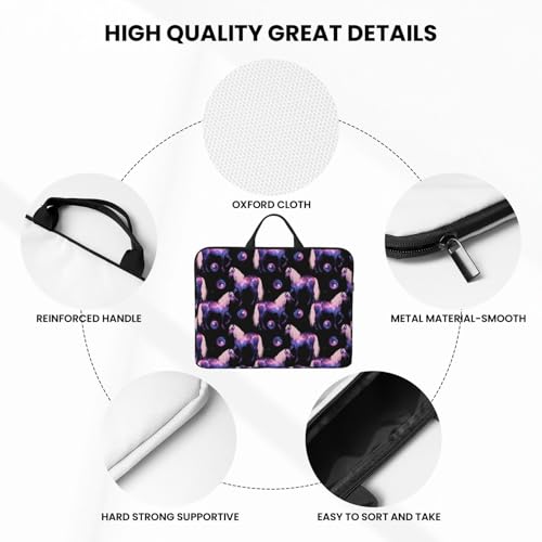 Laptop Case 14 Inch, Soft Shockproof Laptop Sleeve with Handle, Protective Bag - color: Pattern (669)
