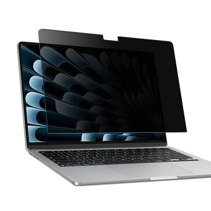 AMAZINGthing for MacBook Air 15" [RADIX MagPrivacy] M5/M4/M3/M2, Magnetic Screen Protector, ±30° Privacy Viewing, Removable Privacy Film, 9H Hardness, 200μm Thin Profile, Reusable with Folder - size: Macbook Air M5 15 inch M5/M4/M3/M2