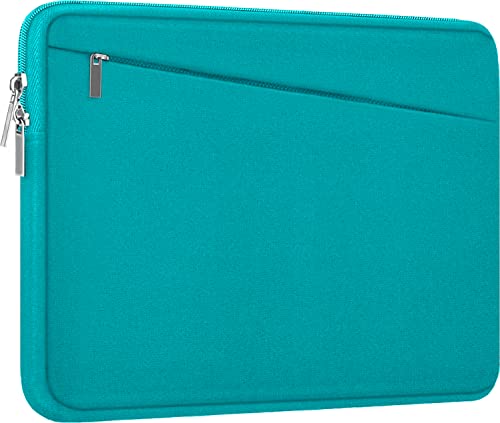 Laptop Sleeve Bag 15.6 inch, Durable Computer Carrying Bag Protective Case Briefcase Handbag with Front Pocket, Slim Laptop Case Cover for 15.6 Inch HP, Dell, Lenovo, Asus, Notebook, Light Blue - color: Light Blue, size: 15.6 Inch