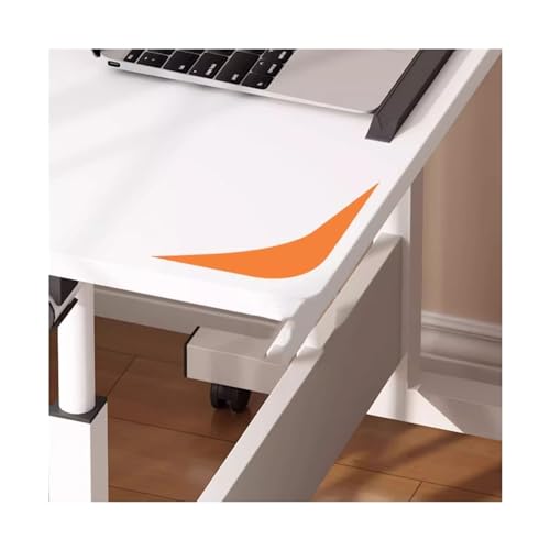 Mobile Table Movable Bedside Folding Table Lifting and Lowering Computer Learning Desk Simple and Adjustable Tilting Sofa Side