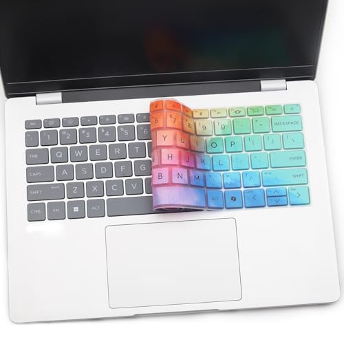 Keyboard Cover for HP OmniBook Ultra 14-fdo087nr &Flip 2-in-1 14" 14t-fh000 14-fh0047nr, OmniBook 5 16 Next Gen AI 16 16-fb0027nr/0037nr 16-bf000,OmniBook 7 Flip Next Gen AI 16 16t-au000-Colorful - color: Colorful