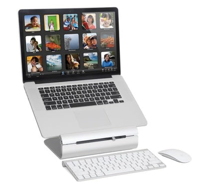Rain Design iLevel2 Adjustable Height Laptop Stand (Patented) (Space Gray) - color: Space Gray