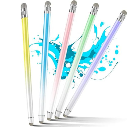 Stylus Pens for Touch Screens(5 Pcs),High Sensitivity & Precision | Stylus Pen for iPad Compatible with iPad/iPhone/Android/Tablet and All Universal Touch Screen Devices