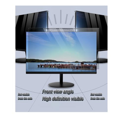 2 Pack Hanging Laptop Privacy Screen 16 inch, Anti Glare Blue Light Filter Privacy Shield, Removable Laptop Screen Shield Protector Panel with 16:9 Widescreen Monitor