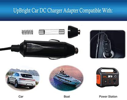 UpBright Car DC Adapter Compatible with Drive DeVilbiss iGO2 Portable Concentrator Battery Charger Megmeet Model MANGO120-15BX-DEV 125CH-613 DV68-620 125 125CH613 DV68620 12V-17V Auto Power Supply