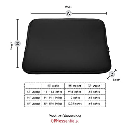 15" Soft Sleeve Laptop Case Blue - color: Blue, size: 15"
