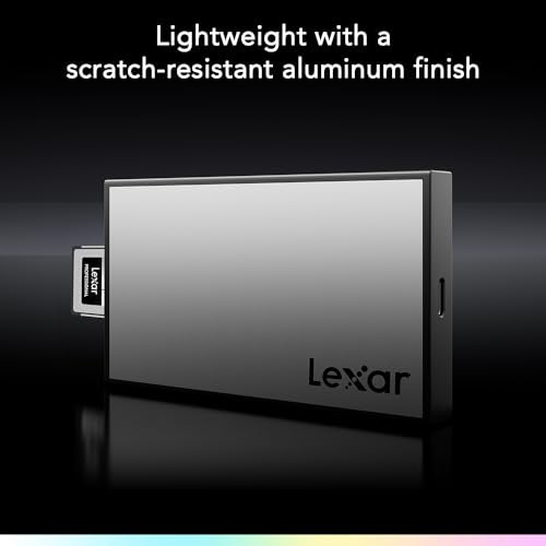 Lexar Workflow CFexpress Type B 4.0 Card Reader, Up to 40Gbps, USB-C | Supports CFexpress Type B Cards, Compatible with PC, Laptop, Tablet, Smartphone, USB-C Cable, Lightweight, LPWF740N-6ANGL - style: CFexpress 4.0 Type B USB-C