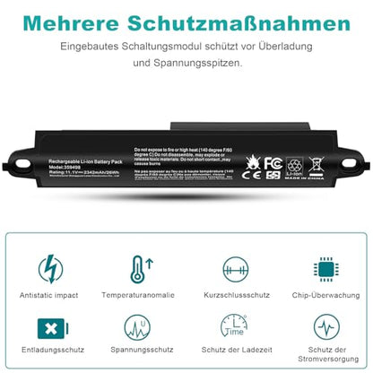 Fancy Buying 359498 359495 414255 Battery Replacement for Bose SoundLink III 330105 330105A 0330105 330107 330107A 0330107 Soundlink 2 3 Soundlink Bluetooth Mobile Speaker II III 404600 404800 404900 - size: 7.01*1.22*1.61inch 359498
