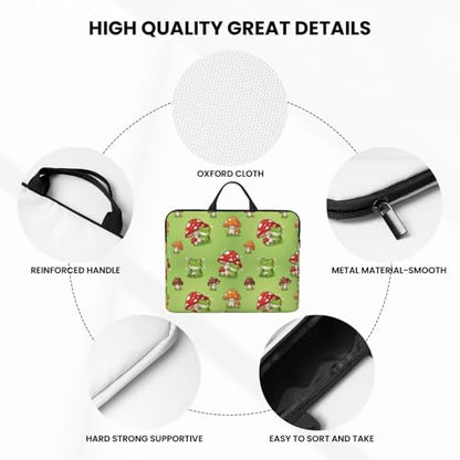 Laptop Case 14 Inch, Soft Shockproof Laptop Sleeve with Handle, Protective Bag - color: Pattern (660)