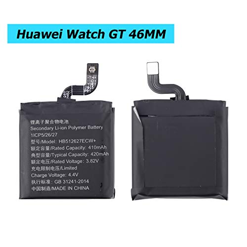 HB512627ECW+ Replacement Battery Compatible with Huawei Watch 2 / Watch 2 Pro/GT1 FTN-B19 46MM with Toolkit