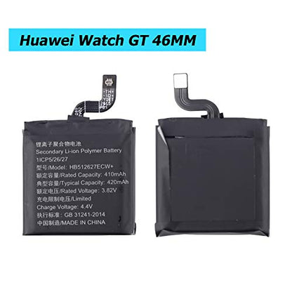 HB512627ECW+ Replacement Battery Compatible with Huawei Watch 2 / Watch 2 Pro/GT1 FTN-B19 46MM with Toolkit