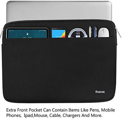 Laptop Sleeve 13.3 inch, Shockproof Protective Cover Carrying Computer Bag | Laptop Sleeve, Briefcase Computer Cover Carrying Notebook Bag for 15" HP, ASUS, Dell, Lenovo, Acer - color: Black, size: 13.3 inch