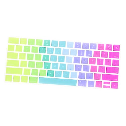 OSALADI TPU Keyboard Skin and Cover for Keyboard Ultra-Thin Design Compatible Easy to Apply Remove Versatile Accessory for Users - color: Multi