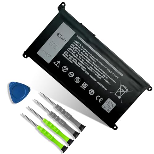 JPFMR Laptop Battery Replacement for Dell Chromebook 3100 3400 2-in-1 5488 5493 5593 P90F Series 0JPFMR 7MT0R 7MTOR 16DPH 7T0D3 07T0D3 DN33X RDNP5 65N6H 11.4V 3500mAh - size: 7.54*4.09*0.23 inch JPFMR