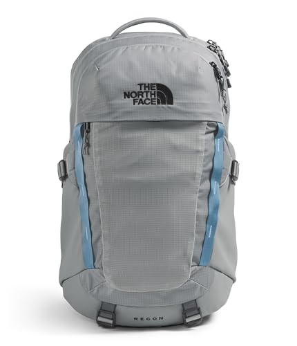 The North Face Recon Everyday Laptop Backpack, Concrete, One Size | Daypack, Water Repellent, Laptop Sleeve, 2 Water Bottle Pockets - color: Concrete, size: 30L