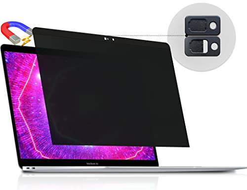 Peslv Magnetic Privacy Screen for MacBook Pro 13 Inch (2012-2015), Removable Anti Blue Light Glare Peep Filter Black out Screen Protector for Mac 13In Laptop Model (A1278, A1425, A1502) - color: black, size: MacBook Pro 13 Inch(2012-2015)