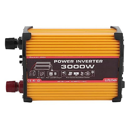 Car Power Inverter 300W, 12V to 110V Converter with Dual USB Ports, Portable Auto Charger for Laptops, Phones, Tablets