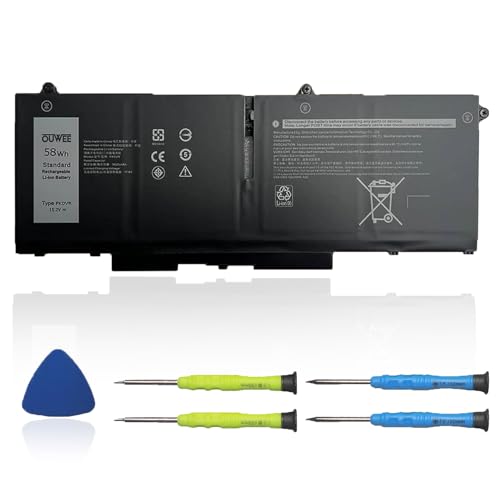 FK0VR Laptop Battery Compatible with Dell Latitude 5330 7330 7430 7530 Latitude 5330 2-in-1 Latitude 7330 2-in-1 Latitude 7430 2-in-1 Series FKOVR 8H6WD 293F1 01VX5 404T8 51R71 8P81K