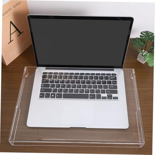 DOITOOL Clear Acrylic Keyboard Cover Protector Anti-Cat, 15.6 in Laptop Keyboard Dust Cover Computer Transparent Mechanical Laptop Protector Case, 15.7x10.4x1.6in - size: 40.00X26.50X4.00CM