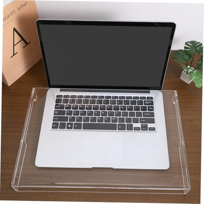 DOITOOL Clear Acrylic Keyboard Cover Protector Anti-Cat, 15.6 in Laptop Keyboard Dust Cover Computer Transparent Mechanical Laptop Protector Case, 15.7x10.4x1.6in - size: 40.00X26.50X4.00CM