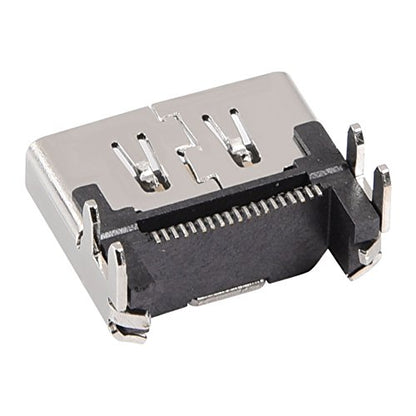 Zerone 5Pcs HDMI Port for, HDMI Port Socket Interface Connector Replacement Repair Part for 4 Console