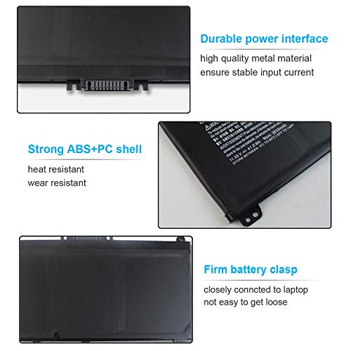 920070-855 920046-421 TF03XL Battery for HP Pavilion 15-CC 15-CD 17-ar050wm 17-ar0xx 15-cc023cl 15-cc123cl 15-cc563st 15-cc050wm 15-cd040wm 14m-cd0001dx 14m-cd0003dx 14-cd1055cl 14-bf0xx 920046-121 - size: 41.9Wh TF03XL 11.55V