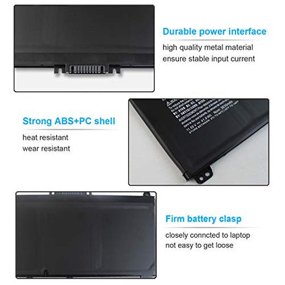 920070-855 920046-421 TF03XL Battery for HP Pavilion 15-CC 15-CD 17-ar050wm 17-ar0xx 15-cc023cl 15-cc123cl 15-cc563st 15-cc050wm 15-cd040wm 14m-cd0001dx 14m-cd0003dx 14-cd1055cl 14-bf0xx 920046-121 - size: 41.9Wh TF03XL 11.55V