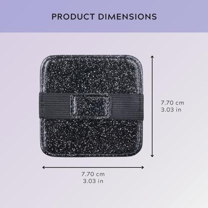 Eco-Fused 6X Screen Cleaning Pads - Gliiter Floral Microfiber Cleaning Cloth Pads - Screen Cleaner Screen Wipes for Electronics - Glasses Cleaning Cloths - Tablets, Laptops, Tv, Smartphones - color: Floral - 6 Pack
