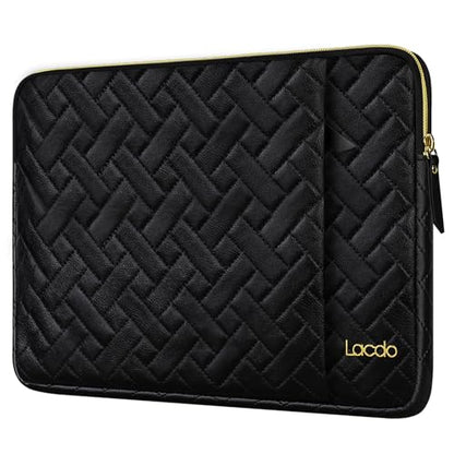 Lacdo 13 inch Laptop Sleeve Case for 13 inch New MacBook Air M5 A3449 (2026), M4 A3240 2025, M3 A3113, M2 A2681, M1 A2337, 13" MacBook Neo A18 Pro A3404 (2026), iPad Air/Pro 13 M5 Computer Bag, Black - color: Black, size: New MacBook Air/Neo/Pro 13 Inch