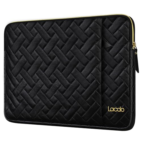 Lacdo 13 inch Laptop Sleeve Case for 13 inch New MacBook Air M5 A3449 (2026), M4 A3240 2025, M3 A3113, M2 A2681, M1 A2337, 13" MacBook Neo A18 Pro A3404 (2026), iPad Air/Pro 13 M5 Computer Bag, Black - color: Black, size: New MacBook Air/Neo/Pro 13 Inch