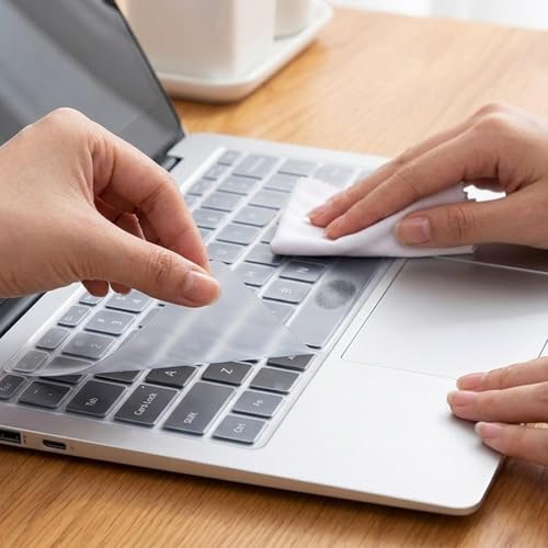 1pcs Transparent Ultra Thin Keyboard Cover Laptop Notebook Universal Clear Anti Scratch Dustproof Keyboard Film (Long Version,365 * 135 mm) - color: Long Version,365*135 mm